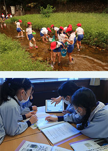 小学校の総合的な学習(ソフィータイム)イメージ