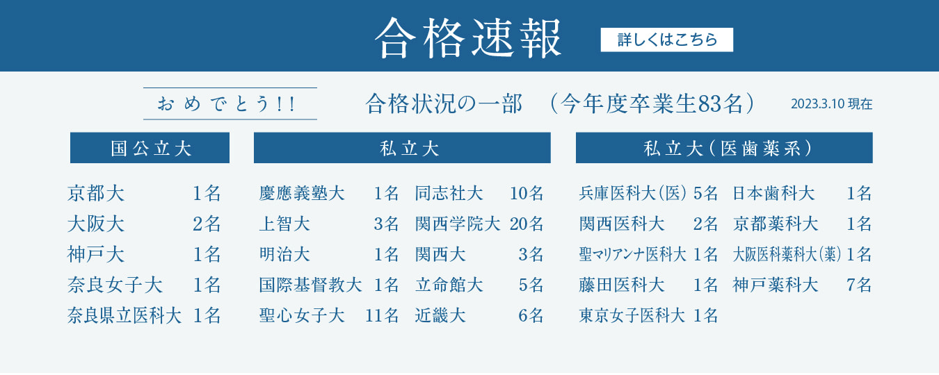 合格速報