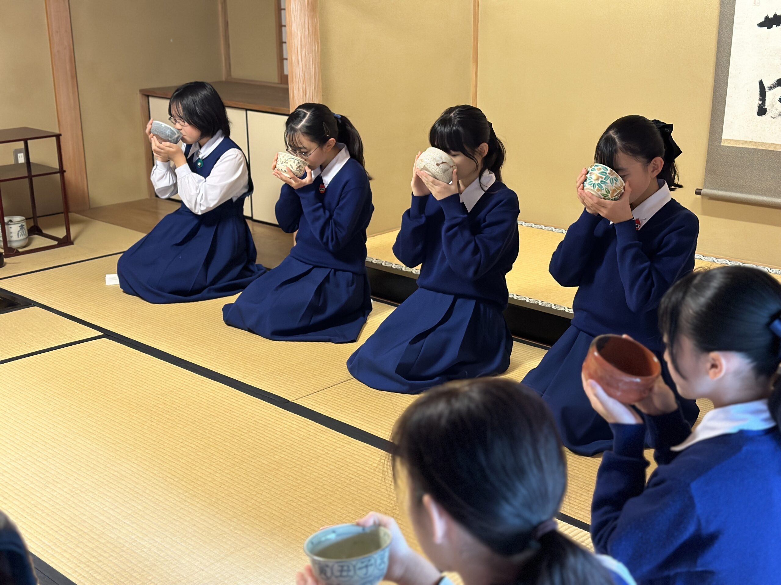 茶道体験 5.6年生 | 小林聖心女子学院 高等学校・中学校・小学校